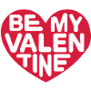 Be my valentine heart