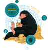 Fantastic Beasts Niffler Holding Coins