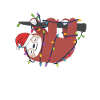 Sloth Christmas