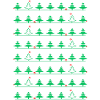 Modèle de sapin de Noël