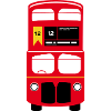 Londres Doppeldekcerbus Conception