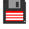 Diskette RIP Witzig Computer Tee