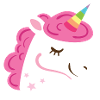 tête licorne