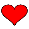 Heart red