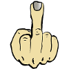 middle finger