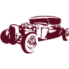 alt Oldtimer als Automobil