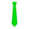 Cravate verte