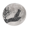 German Shepherd Drawing Used Look
