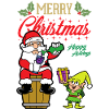 Weihnachtsmann Elf