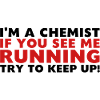 Chemist running