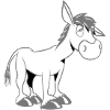 donkey sad tired animal muli nature quadruped muli