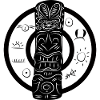 Indian Mask Häutpling Indian Signs