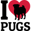 I love Pugs