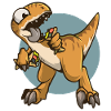 Wraptor Raptor Dinosaur Dino Burrito Tortilla