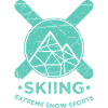 Skiing mountains