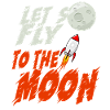 Let's fly to the moon