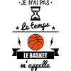 pas le temps basket,basketball,basket-ball