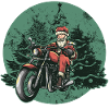 Biker Santa