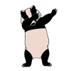 Dabbender Badger Dabbing Badgers Cadeau