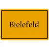 Town sign Bielefeld