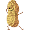 Dabbing peanut