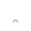 L'amore è troppo bello LGBT Gay Pride Rainbow Flag
