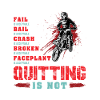 Never Quitting Motocross Dirt Bike