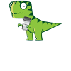 Tea Rex drink Coffee - funny Design