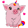 Schweinhorn Einhorn