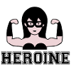 Heroine Heldin Cartoon Comic Power