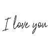 Je t'aime idée cadeau