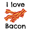 I love Bacon dark