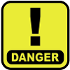 Danger Ausrugezeichen