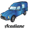 Acadiane bleu