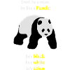 Be like a Panda!