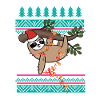 sloth sweater christmas gift