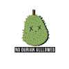 No Durian Allowed