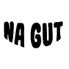 All right: bold outline handwriting