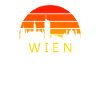 Wien Stadt Skyline Silhouette Sonne