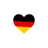 Germany Heart Germany Love