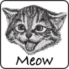 Cat drawn