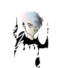 Boy in anime style
