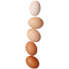 eggs pile tower