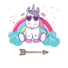 Cool unicorn