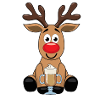 Rudolf Rennes avec chocolat chaud