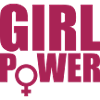 Pink Symbol Venus Girl Power Text Saying Cool