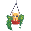 Cat in a pot
