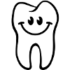 Zahn- / Tooth- / Dent- / Diente- / Dente-Smiley