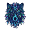WOLF ILLUSTRATION T-SHIRT