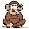 Iwazaru - monkey speaks no evil